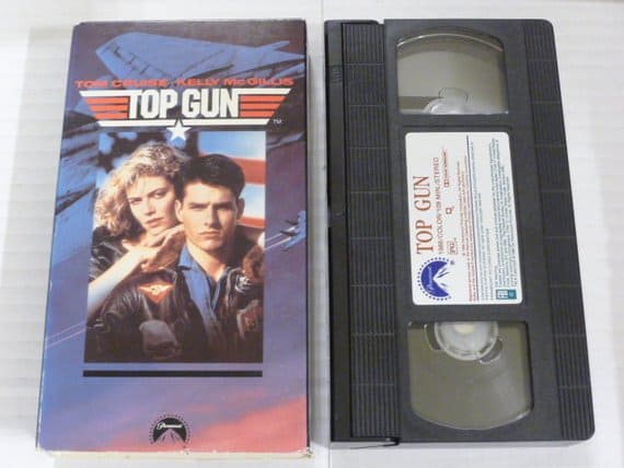 Top Gun VHS